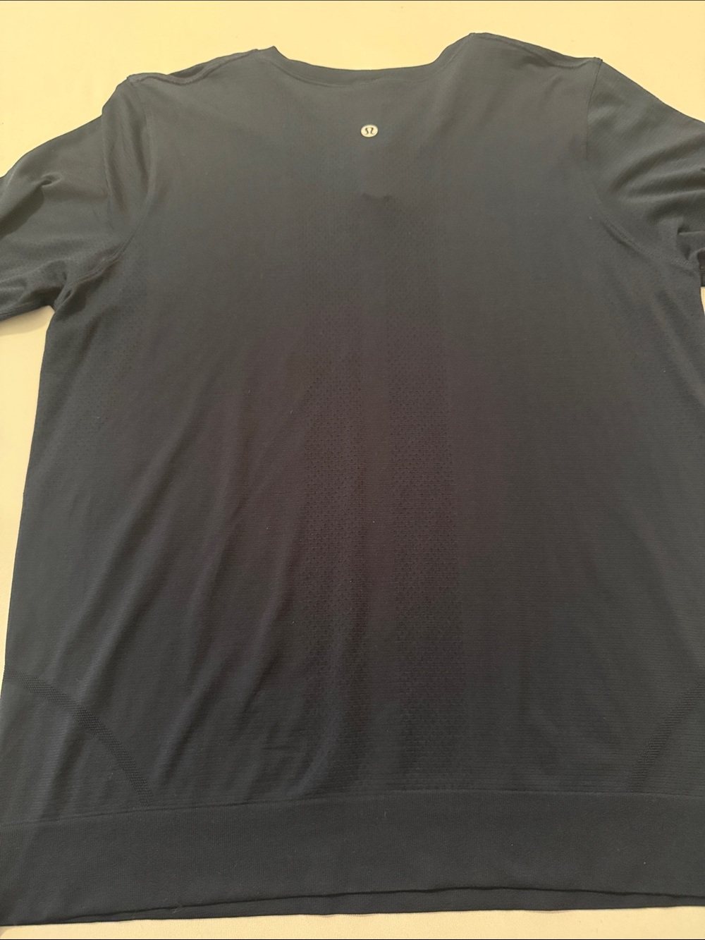 Like New - Lululemon Navy Long Sleeve Relaxed Fit Swiftly Shirt - Picture 4 of 5